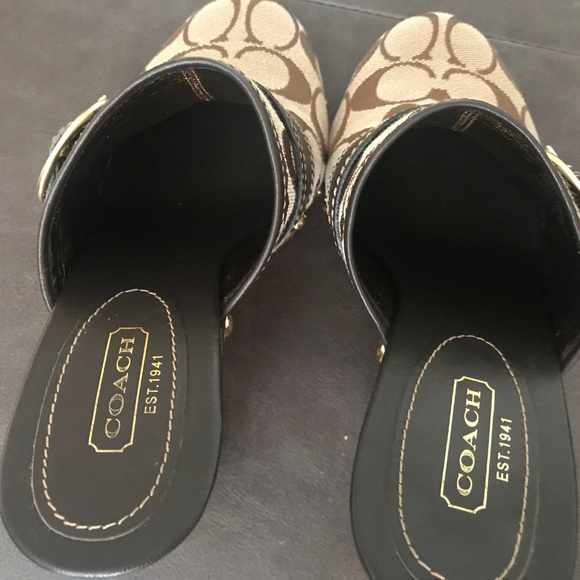 Coach Willow Clogs Authentic 6.5 - Picture 2 of 8